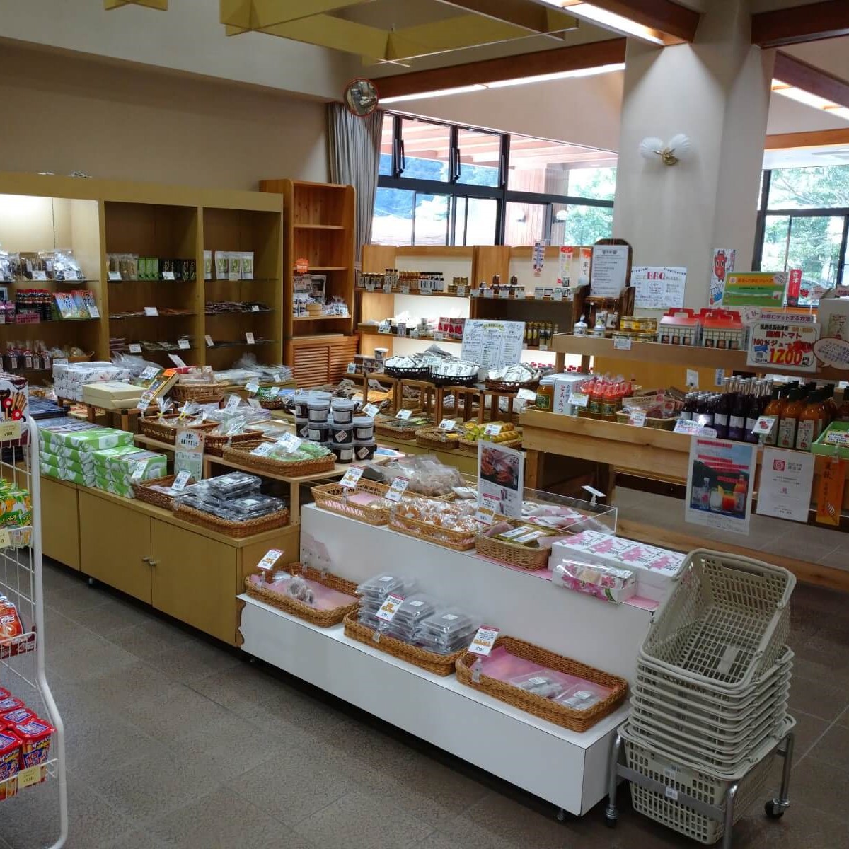 北日光奥会津・道の駅きらら289 の売店
